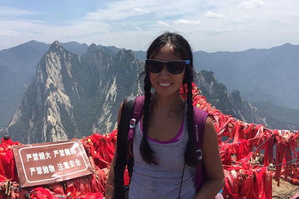 Me at Mt. Huashan