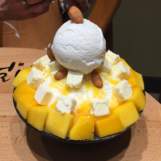 Shaved Ice Dessert